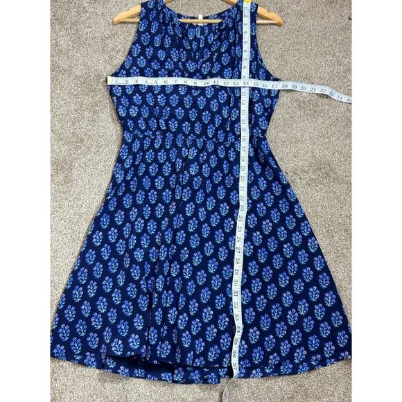 Rebecca Taylor Sleeveless Silk Knee Length Dress Size 6 A Line Cottage Designer - Picture 7 of 10